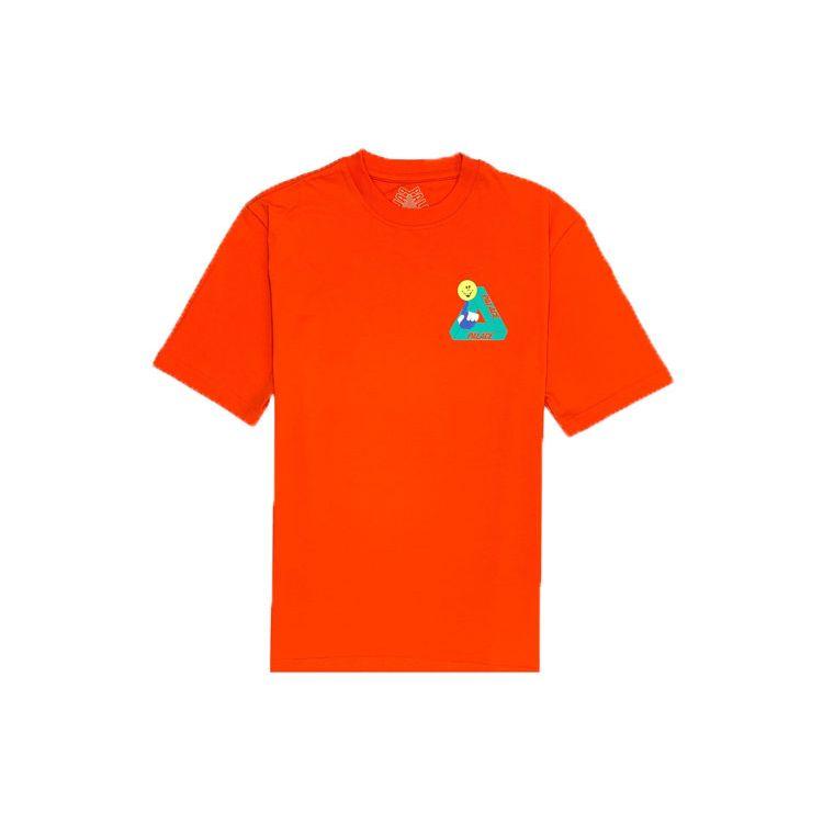 Palace Tri-Smiler T-Shirt Red Unisex Tops P18TS104