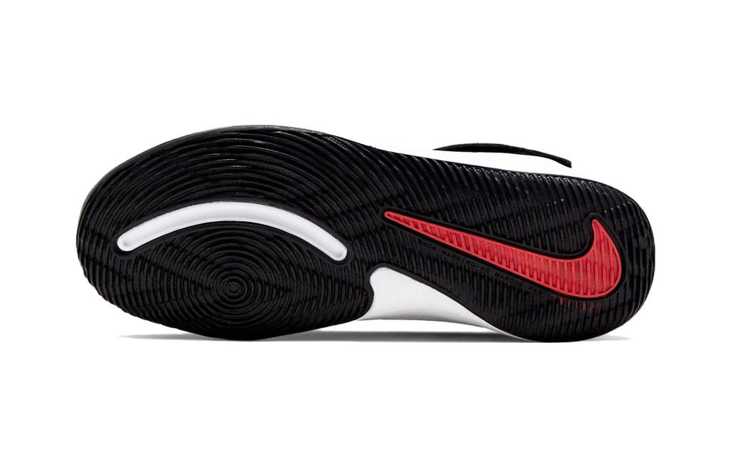 Nike Team Hustle D 9 FlyEase Low top Children's Basketball Shoes Black Red Children Aged 3 7 Years Old BV2951-061