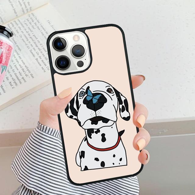 Dalmatian butterfly Phone Case For For iPhone 17 Air 16 15 11 12 13 14 Pro Max Plus coque