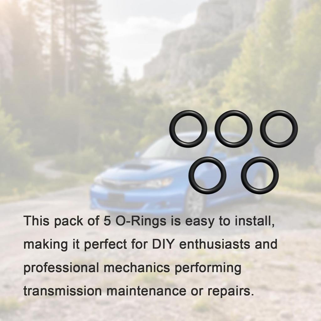 Pack of 5 806912200 O-Ring CVT Transmission Control Valve Seal,Compatible with Subaru Crosstrek,Forester,Impreza,Legacy,Outback Models –