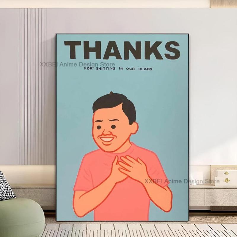 1ks Moderní Joan Cornella Humor Citáty Plakát Samolepka Ložnice Pracovna Nástěnné Umění Závěsný Obraz Dekorace Vysoce Kvalitní Tištěný Materiál