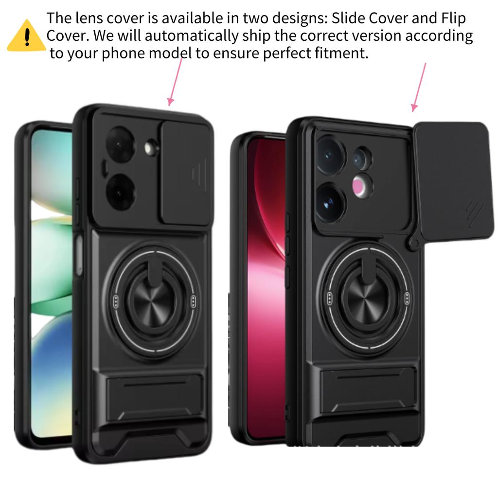 Tåligt Tungt Pansar PC+TPU Fodral För Xiaomi Poco X8 Pro Max X7 F8 Ultra F7 M8 M7 Pro Glidande Linsfönster Stötsäkert Skyddsskydd