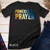 Gradient - Powered By Prayer God Believer Pray Christian Faith Unisex T-shirt