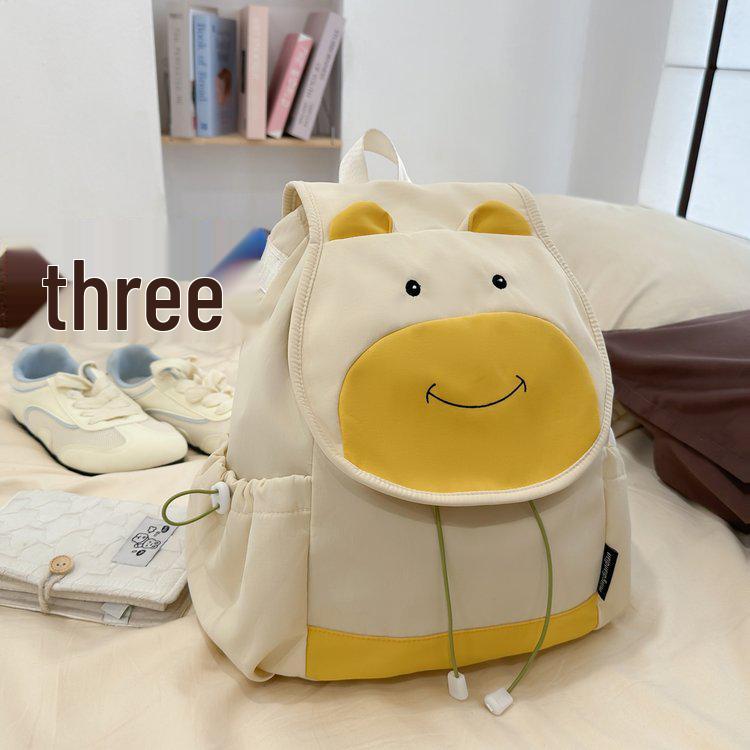 2025 New Cute Cartoon Schoolbag: Large Capacity Casual Backpack for Kindergarten & Elementary Girls
