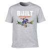 Unisexs Cotton TShirt FPV Racing Drone Print NOT BOUGHT Graphic Tees Casual Short Sleeve Tops for Drone Enthusiasts
