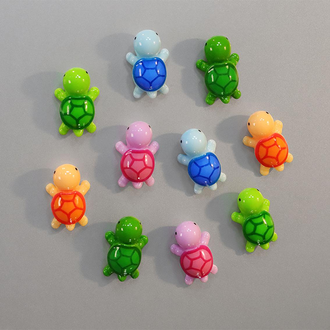 

5/10 шт. Милый магнит на холодильник в виде черепахи, украшение для кухни, офиса, белой доски, магнит на холодильник