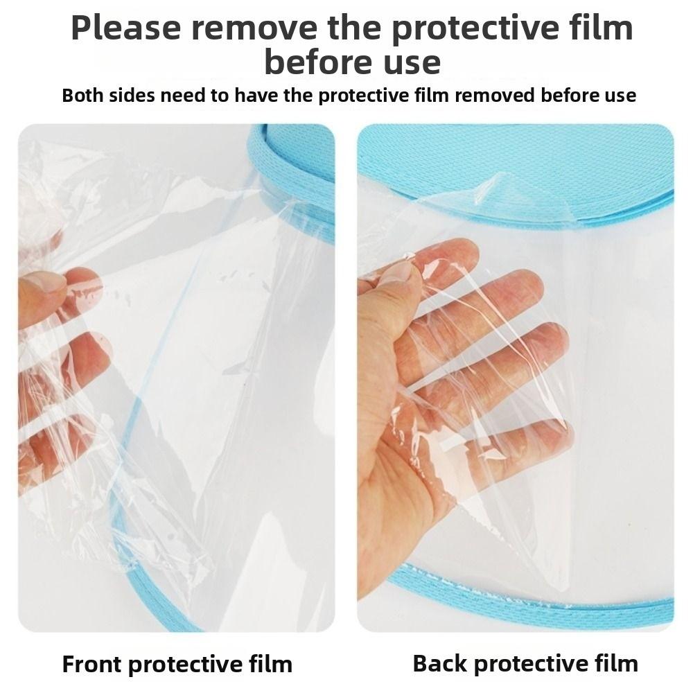 Atmungsaktive Gesichtsschutzschilde Wiederverwendbar Vollgesichtsschutz Gesichtsschutz Spritzschutz Gartenarbeit