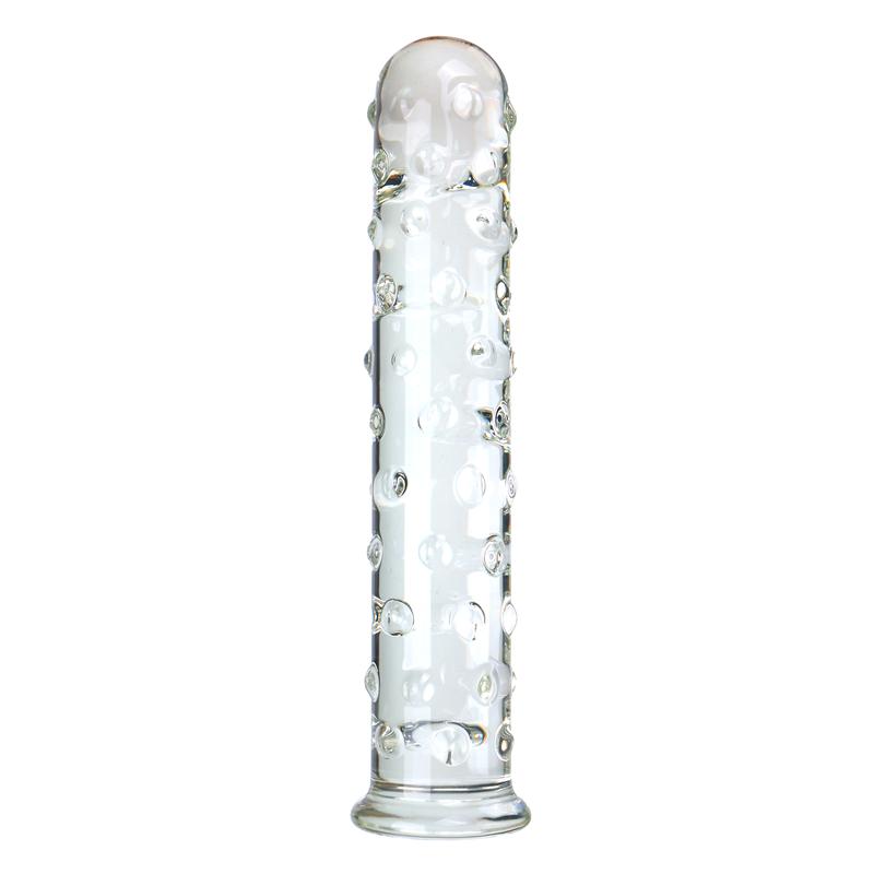 VaHppy Skleněné dildo Umělý penis velký 3,5–5,5 cm 1004 g Masturbátory pro ženy velké 3,5–5,5 cm Sexuální hračky Anální kolík ve tvaru pěsti