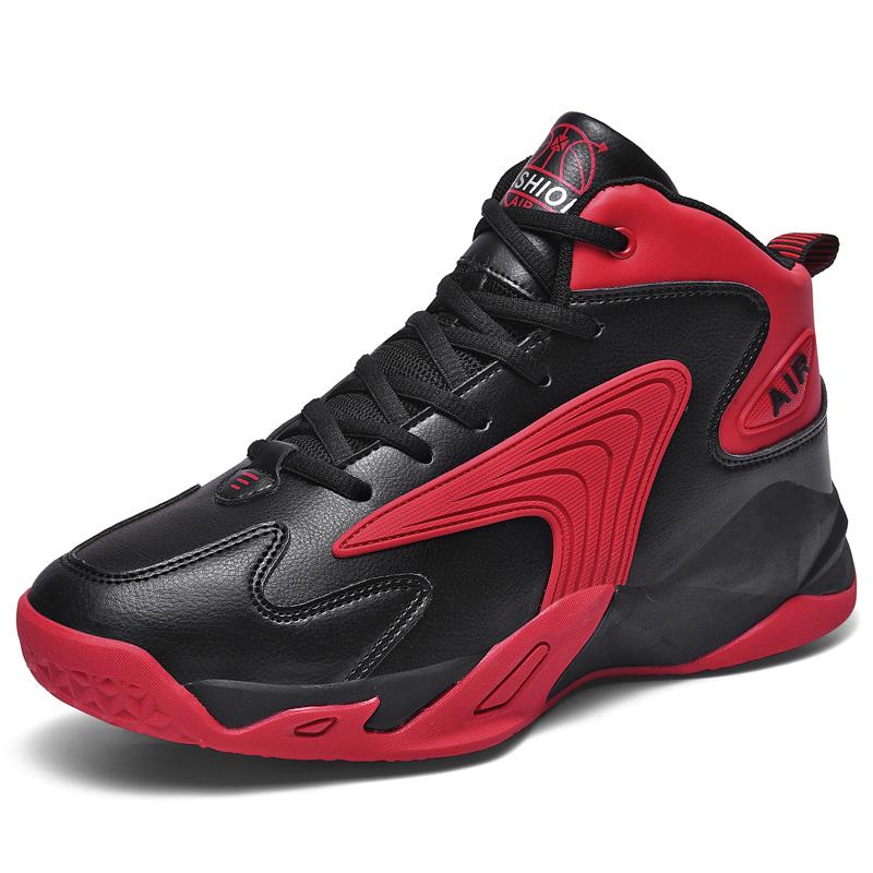 Basketball Shoes Four Seasons Parent-child Sports Casual Shoes Men's Leather Classic Racing Outdoor Running Shoes Speed Sneakers