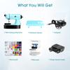 Mini Sewing Machine, Upgraded Electric Sewing Machine with Sewing Bag, Expansion Board, LED Light, Fast Stitch Suitable for Clothes,Jeans,Cutains