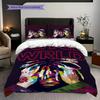 Juice Wrld Legacy Lives Bedding (1 * Duvet Cover + 2 * Pillowcase, Without Core) 2D Flat Soft and Comfortable Duvet Cover and Pillowcase