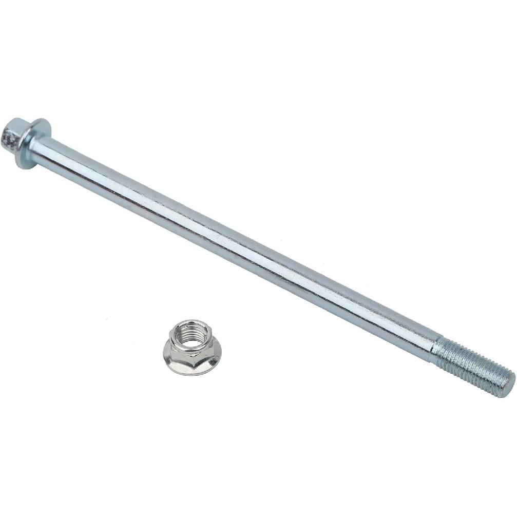 Minho 10mm 190mm Front Rear Axle with Bushing 6mm 15mm 20mm Fit for Motorcycle Pit Dirt Bike Moped Scooter QUAD ATV Mini Bike Parts