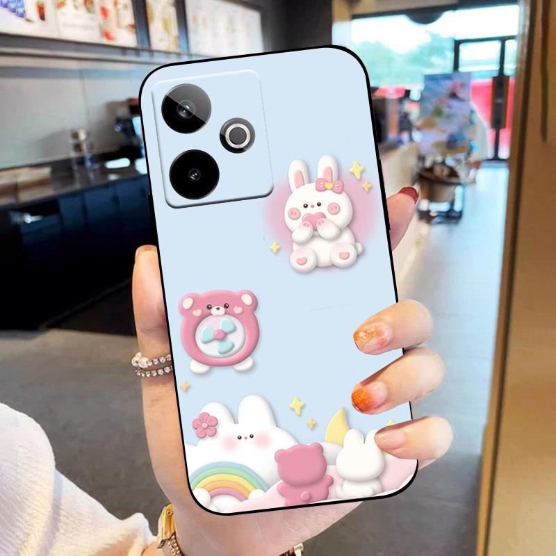 For Realme GT 7 GT 7T Global Version Case Shockproof Shell For Realme GT7 GT7T Protection Soft Silicone Bumper Cover Fundas Etui