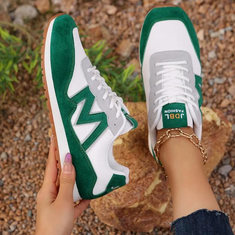 Fashion Hot-selling Fashionable Women's Casual Low Heel Sports Shoes 2025 Spring Autumn New Vulcanized Shoes Sneakers