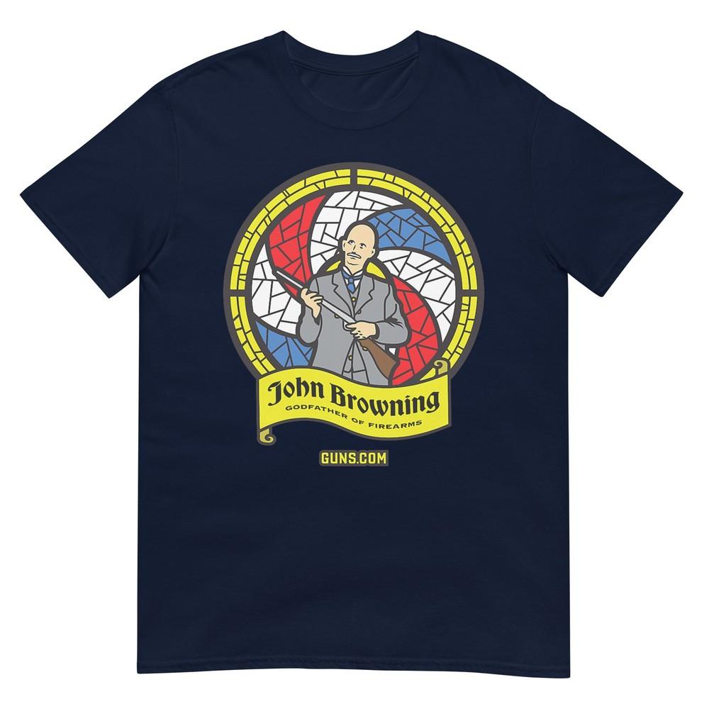 John Browning Stained Glass TShirt S