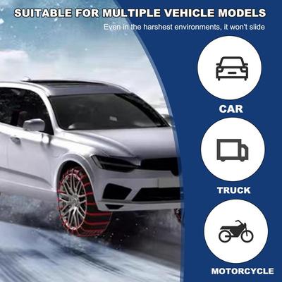 Tire Snow Chains Wear-resistant Car Tire Chain Automotive Snow Socks for Tires Snow Traction Device for Winter Accessory