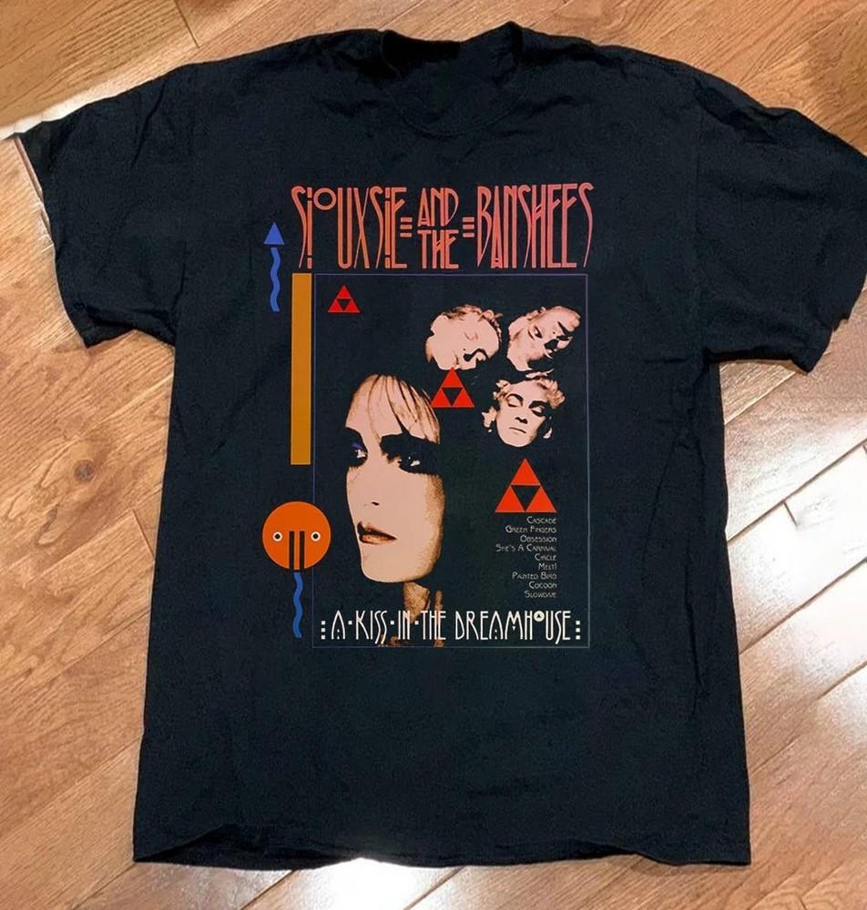 

Siouxsie and the Banshees Band For Fans Cotton Black T Shirt S5XL SU75 Unisex T-Shirt XXXXL