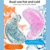 1 Pair Reusable Glitter Sequin Gel Eye Mask - Dual Temperature, Hot & Cold Compress Therapy for Soothing Puffy Eyes, Dark Circles, Migraine Relief