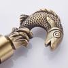 Bidcock Faucet Antique Bronze Dragon Carved Tap Bathroom Mop Faucet Washing Machine Faucet Outdoor Faucet For Garden 811573