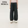 Little MO&Co. Kids' Cotton Straight-Leg Cargo Pants
