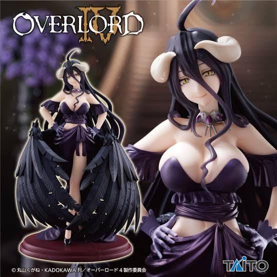 Overlord IV Figure Albedo Dress AMP+ -Black ver-