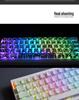 Contour Side-Printed Keycaps: Light-Transmissive, Compatible with Mad Catz Wooting60, Made68, Ace68