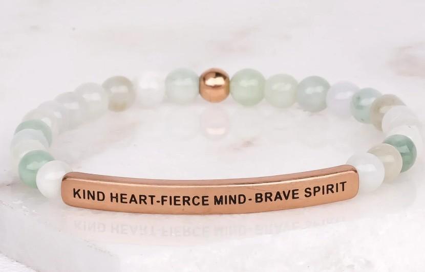 6Mm steel ball obsidian powder chalcedony stainless steel elbow lettering aquamarine bracelet