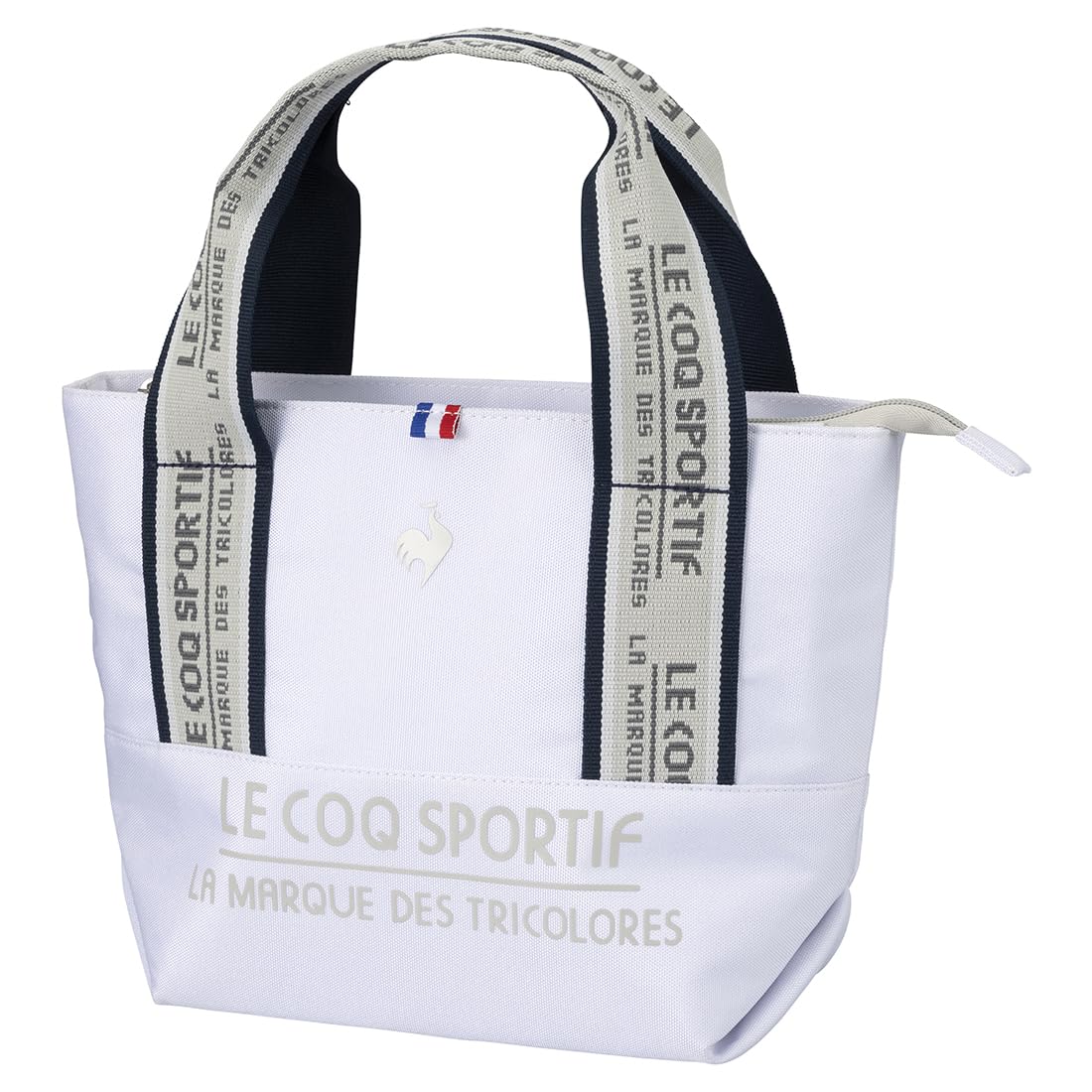 

Coq Mini Tote Bag Logo Tape Design Cart Bag Round Golf QQCXJA43 WH00 [Le Sportif] Women s (White)