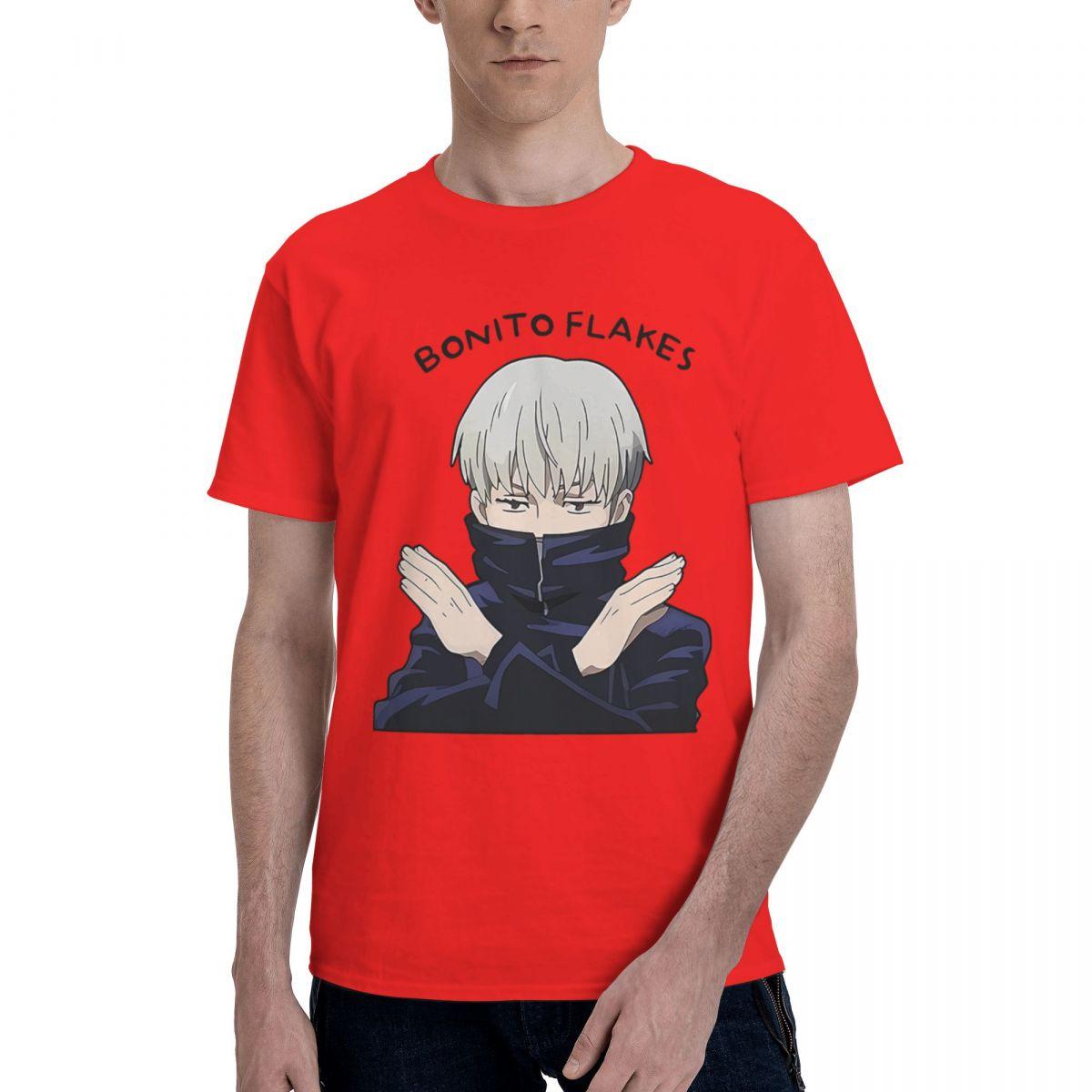 

Jujutsu Kaisen Инумаки Тоге 100% Хлопок Повседневная Дышащая Удобная Манга Забавная Ugus Футболки Мужская Одежда S