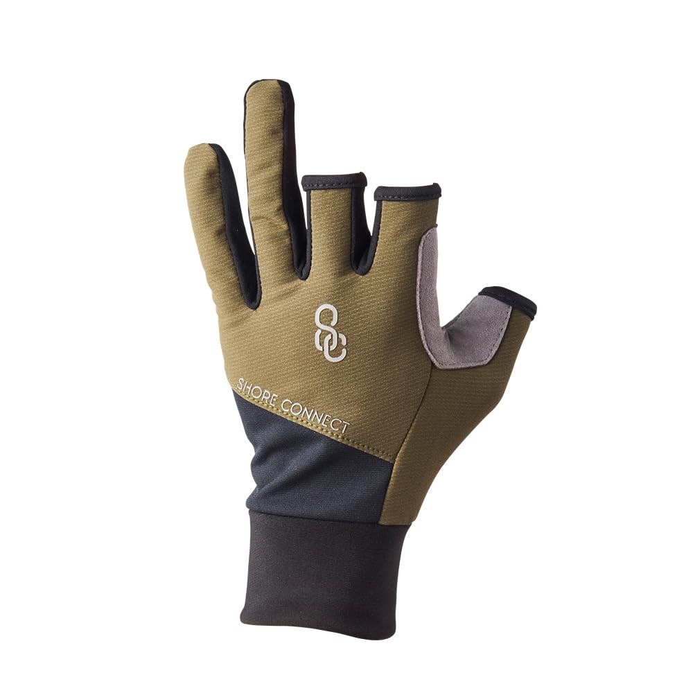 

Soshin Shore Connect SC Heat Fleece Gloves Size Product 10010 3C, Olive, L, Number оливковый