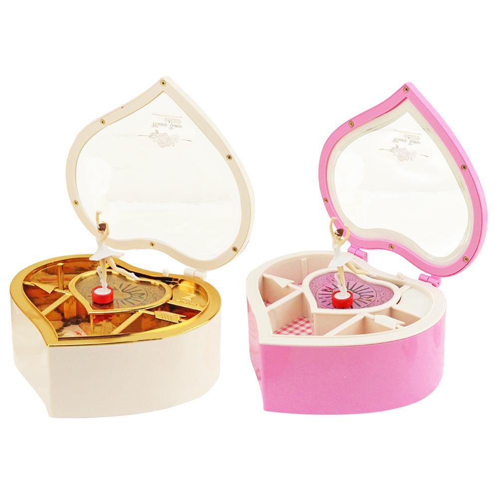 Romantic Love Heart Ballerina Music Box Jewelry Storage Musical Case Gift Buy At A Low Prices On Joom E Commerce Platform