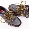 New Round Shoelaces Double Spherical Cross Woven Durable Sports Shoe Laces Outdoor Hiking Shoelace for Shoe Accessories 1 Pair