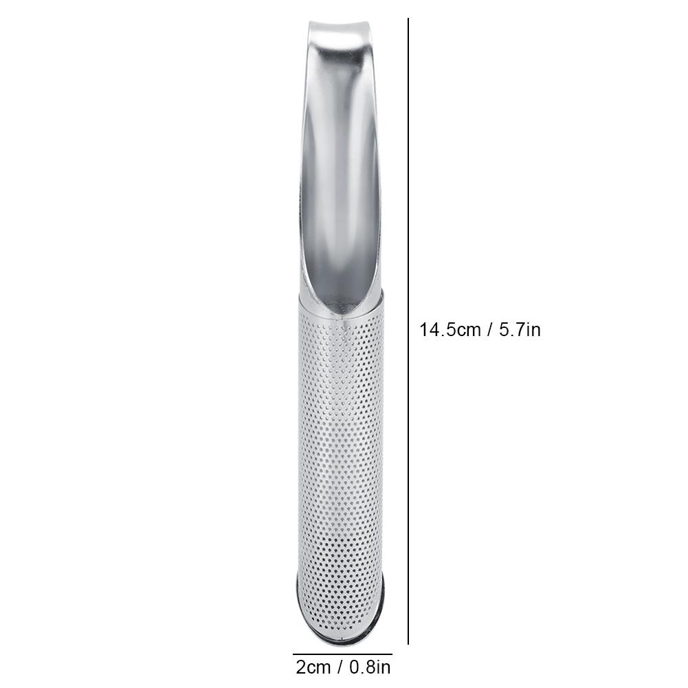 Stainless Steel Pipe Shape Tea Filter Infuser Strainer with Hook Tea Making Accessories