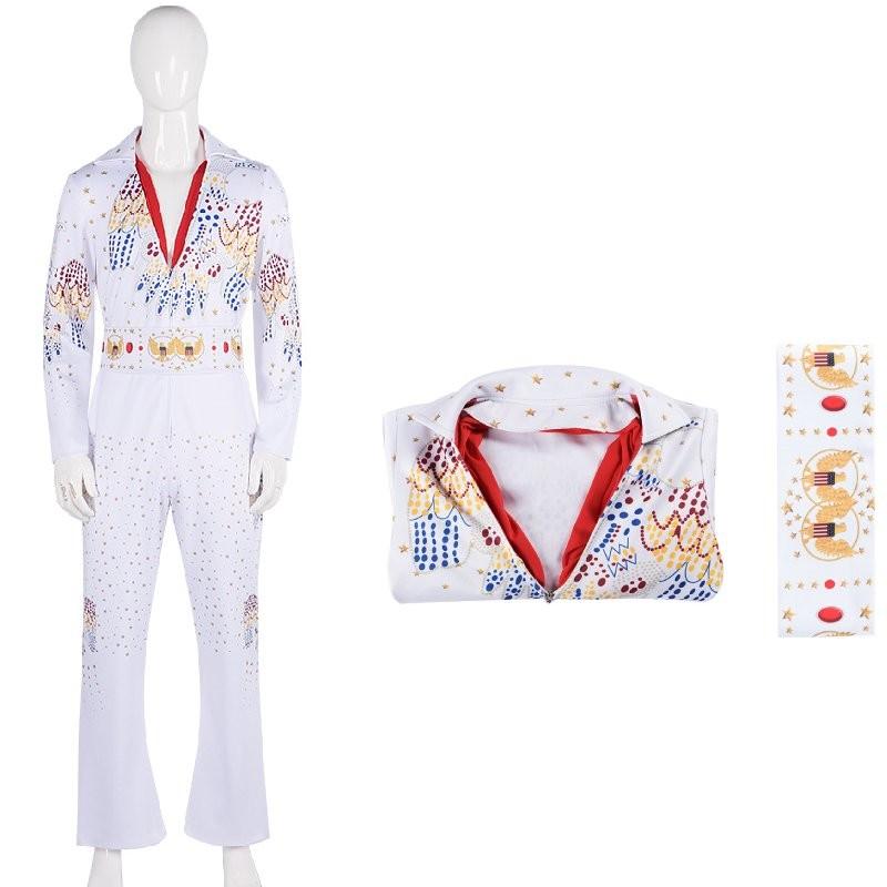 Festivals Onesie White Cosplay Decoration Costume Set Performance
