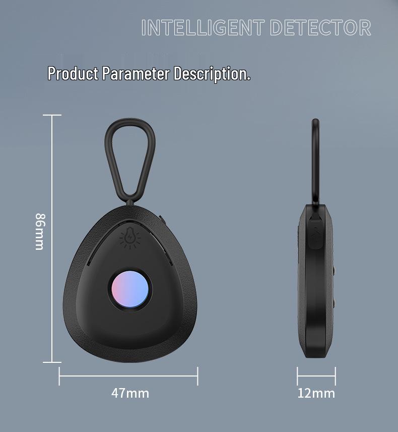 Infrared Anti-Peeping Smart Camera Detector for Surveillance-Free Hotels