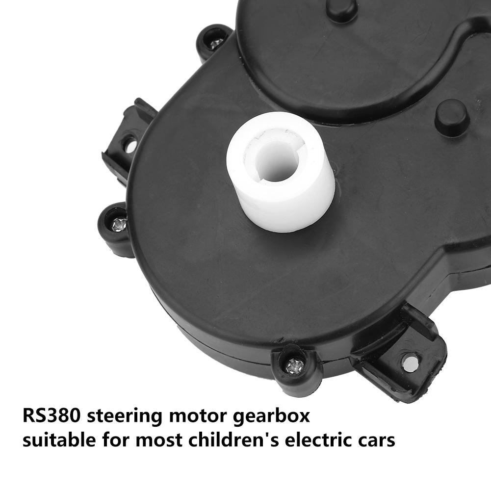 RS280 Gear Box Electric Motor Steering Gearbox for Children Car Kids Toy (12V9000Rpm)