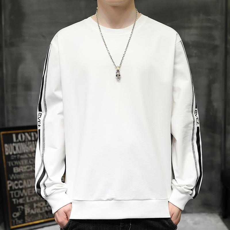 Long Sleeve T-Shirt Men's Crew Neck Sweater Spring and Autumn New Inner Bottom Shirt Teen Student Autumn Top