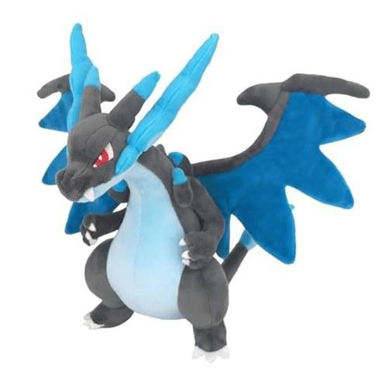 Sanei Boeki Pocket Monster ALL STAR COLLECTION Mega Charizard X (S) W30D27H26cm Plush PP281