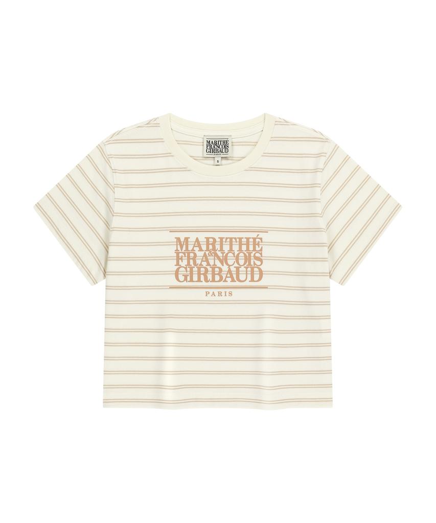 Malittepeulangsowajeobeo W Classic Logo Crop Tee Ivory
