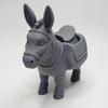 Yousheng Donkey Ornament, Planter And Desktop Storage Design, 3D Printed Matte Texture Statue, for Small Items Garden Accessories