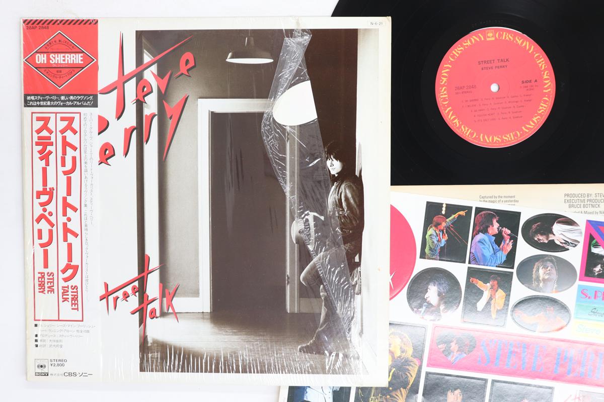 

Виниловая пластинка STEVE PERRY Street Talk 28AP2848 CBS SONY 1984 Япония Obi Рок Б/у