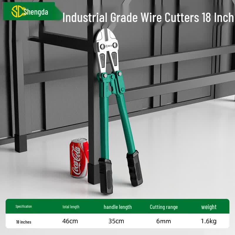 Shengda 18-inch Heavy-Duty Bolt Cutter