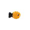 Multicolor Little Fish Glass Beads 5Pcs Cute Color Blocking for DIY Homemade Bracelet Bag Pendant Craft Accessories