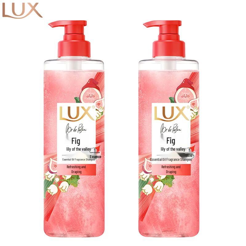 LUX Refreshing Volumizing Shampoo (Fig & Lily Scent) - 2x470ml