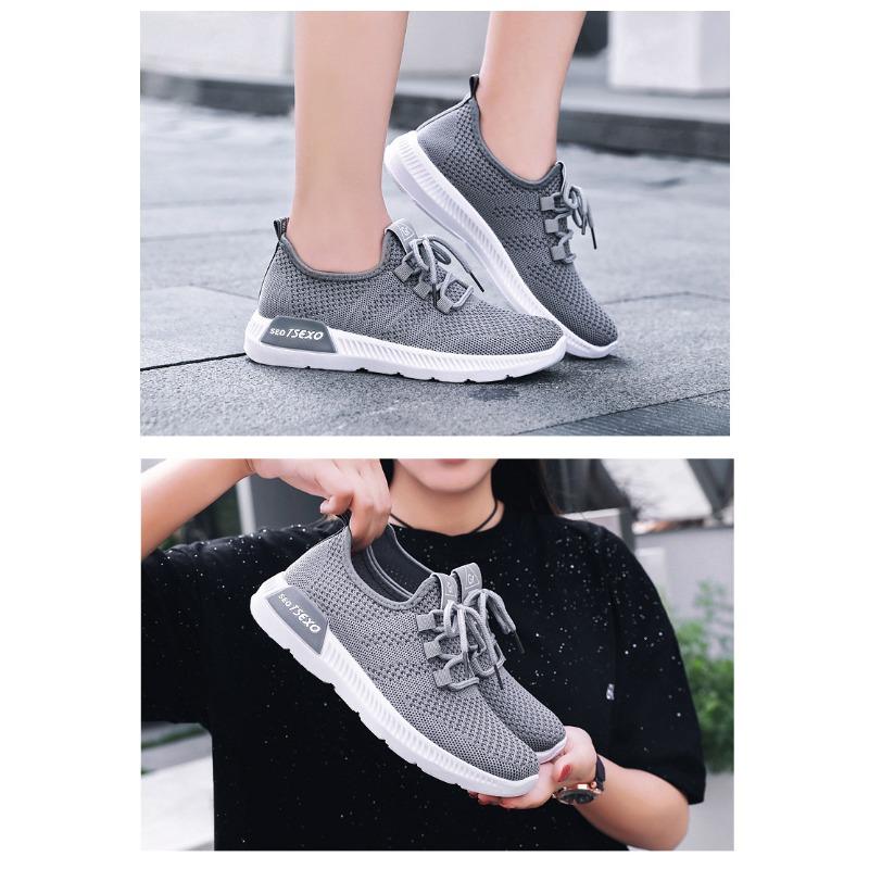 Fashion Versatile Sports Shoes Casual Style Fashionable Trend Running Commuting One Foot Kick New Women's Sports Shoes Launched