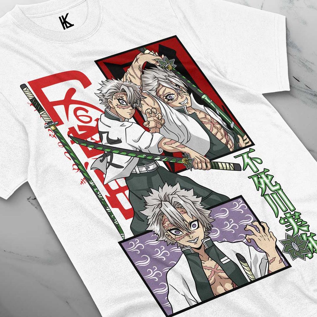 Summer Anime Printed T-shirt Men's Women's Japanese Cartoon T-shirt Casual Overszied Y2k Heavy Cotton Hip Hop Men's Clothing Tee