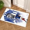 Star Player Kylian Mbappé Floor Mat Design for Living Rooms Bedrooms Decorate Room Balcony Anti-slip Rug Office Home Decor