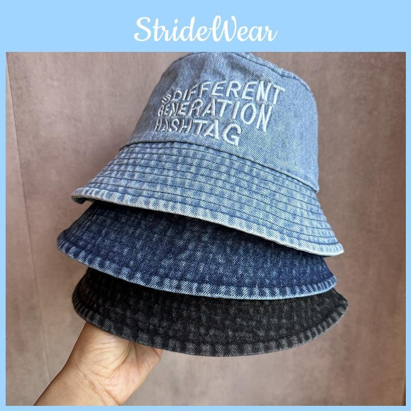 Generation Letter Different Hashtag Embroidered Fisherman Hat Activities Outdoor