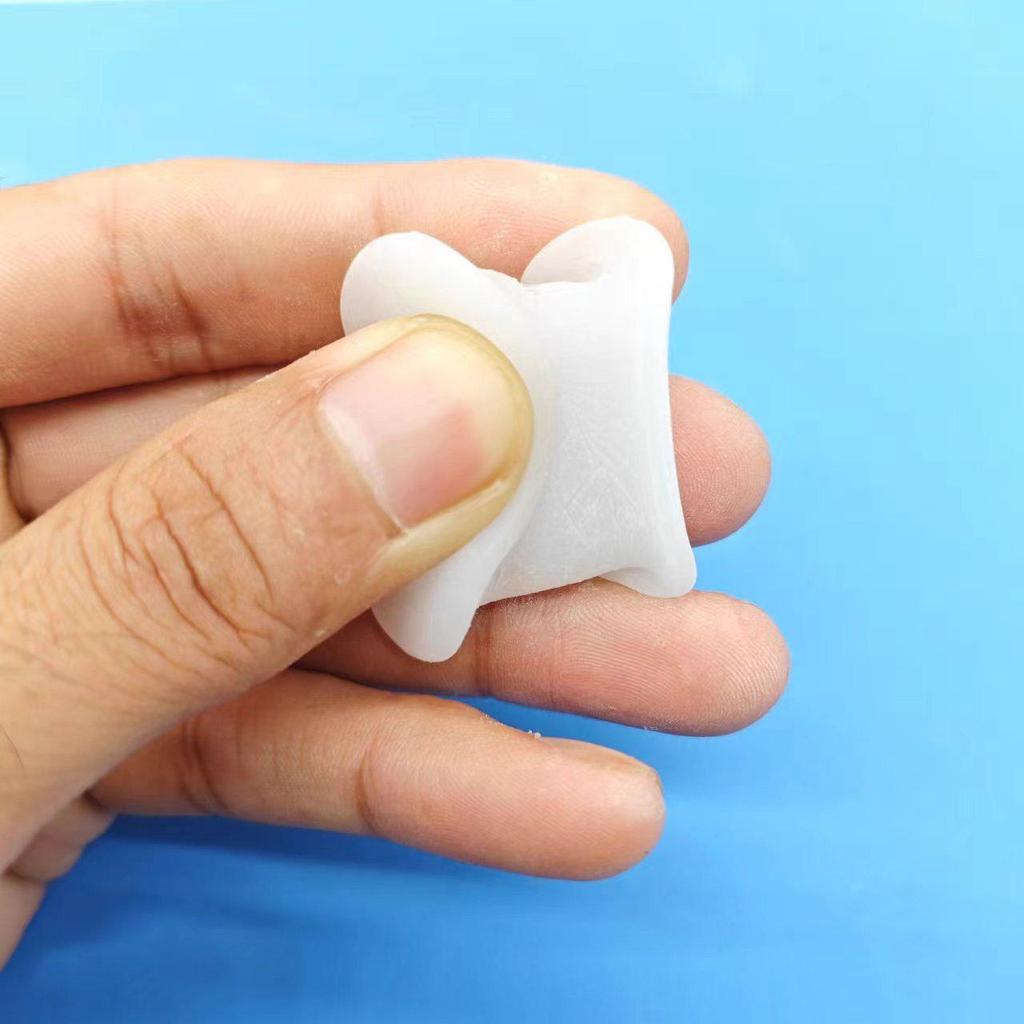 I-Shaped Silicone Toe Separator & Corrector for Overlapping Toes