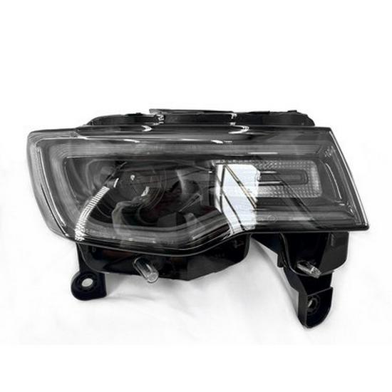Fits 2014-2018 Jeep Grand Cherokee: OEM Headlight Half Assembly with Low Beam Lighting